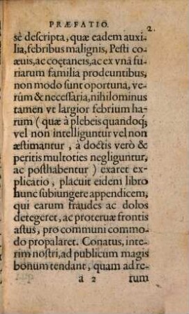 Raymundi Mindereri In librum de pestilentia appendix
