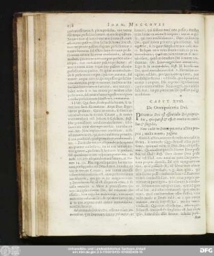 Caput XVII. De Omnipotentia Dei.