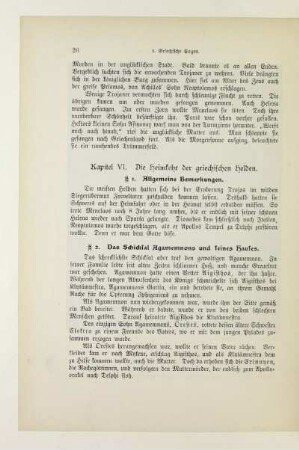 Kapitel VI. Die Heimkehr der griechischen Helden