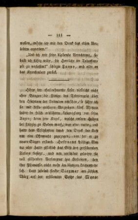 Hörte der theilnehmende Leser...