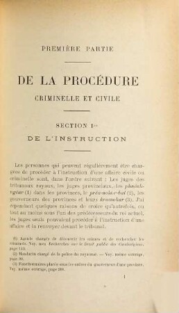 Recherches sur la législation criminelle et la procédure des Cambodgiens