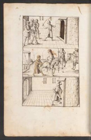 Lewe wird in den Turm gesteckt - Der Marschall von Florenz - Lewe wird belauscht