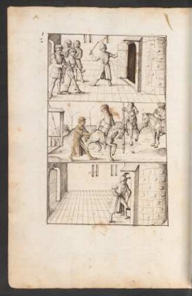 Lewe wird in den Turm gesteckt - Der Marschall von Florenz - Lewe wird belauscht