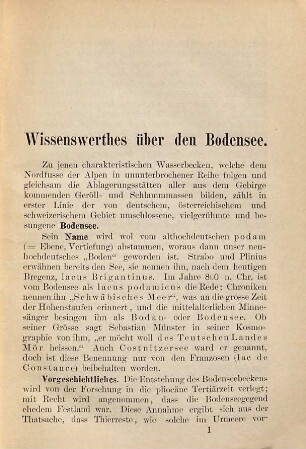 Neuester Führer durch Lindau, Bregenz und deren Umgebungen