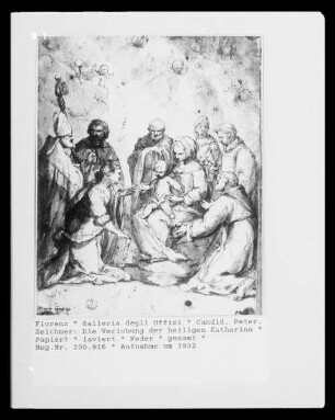 Die Verlobung der heiligen Katharina