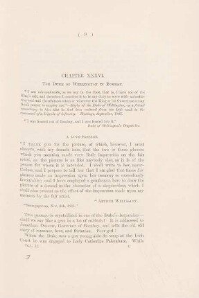 Chapter XXXVI. The Duke of Wellington in Bombay