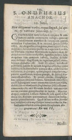 S. Onuphrius Anachor.