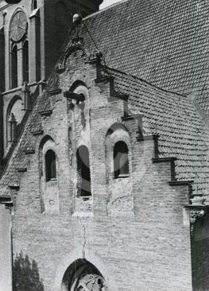 Südgiebel der Johanniskirche Danzig