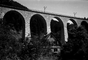Höllental: Ravenna Viadukt von unten