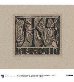 Internationale Kunstausstellung Berlin 1896