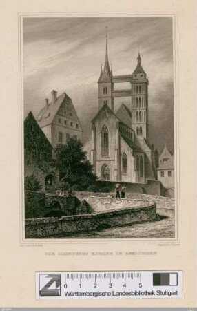 Die Dionysius-Kirche in Esslingen