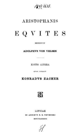 Aristophanis Equites