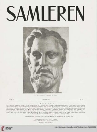 Nr. 1 (Januar 1930)