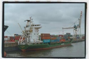 Baltic Trader (1995), Containerschiff, H. Buss, Leer, Bau-Nr. 648