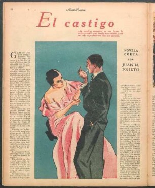 El castigo : Novela corta por Juan M. Prieto