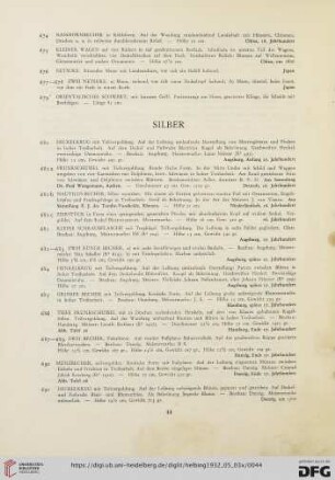 Silber (Nr. 680-744)