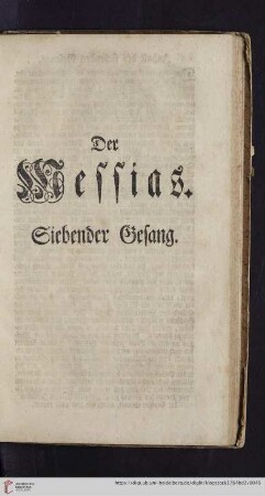 Siebender Gesang