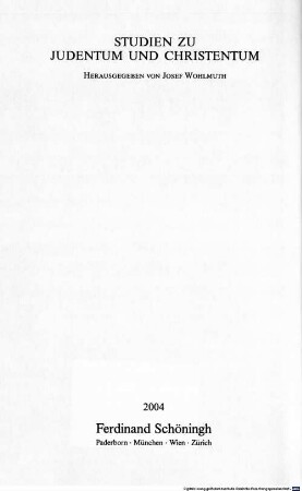 Der Name des Anderen : das "jüdische" Grundmotiv bei Jean-François Lyotard