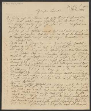 Brief an B. Schott's Söhne : 10.02.1828