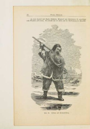Eskimo auf Seehundsfang