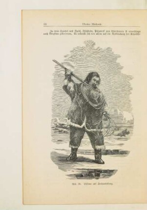 Eskimo auf Seehundsfang