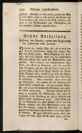 310-322, Sechste - Siebente Abtheilung.