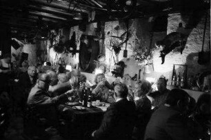 Reichenweier, Riquewihr: Gäste in Winstub