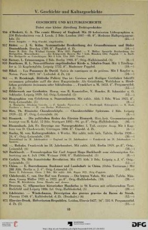 Geschichte und Kulturgeschichte (Nr. 956-1074)