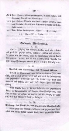 Siebente Abtheilung