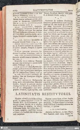 Latinitatis Restitutores