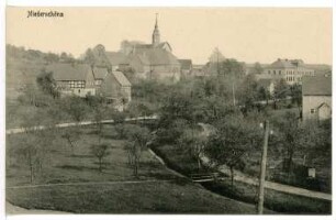 Niederschöna. Blick auf Niederschöna