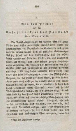 191-208 Von dem Primat und der Unfehlbarkeit des Papstes