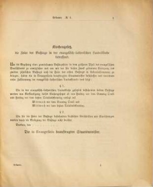 Akten der Außerordentlichen Evangelisch-Lutherischen Landessynode im Königreich Sachsen : vom Jahre. 1892. Außerordentliche Landessynode