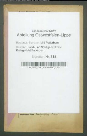 Erblasser: Tölle, Heinrich:
