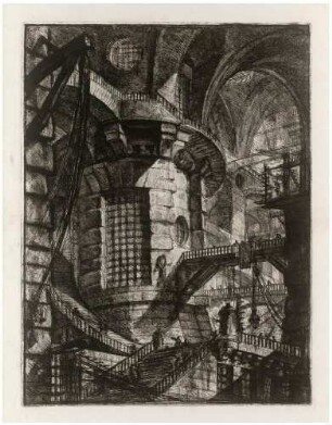 Der runde Turm, aus der Folge "Carceri d’invenzione"