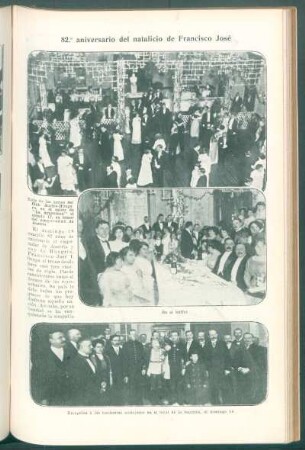 82° aniversario del natalicio de Francisco José