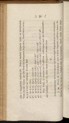 V. Zusammenhaltung der heterogenen und heterologen Begierden mit den homogenen.