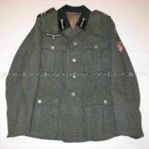 Feldbluse zur Uniform eines Unteroffizieres der Russischen Befreiungsarmee (ROA)