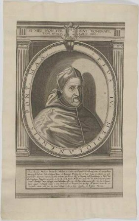 Bildnis von Papst Pivs IV.