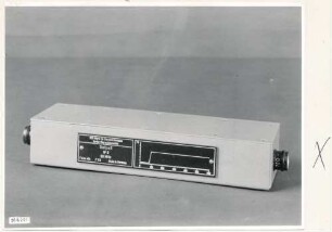 Tiefpass TP 8 Vorderansicht, Foto 1959