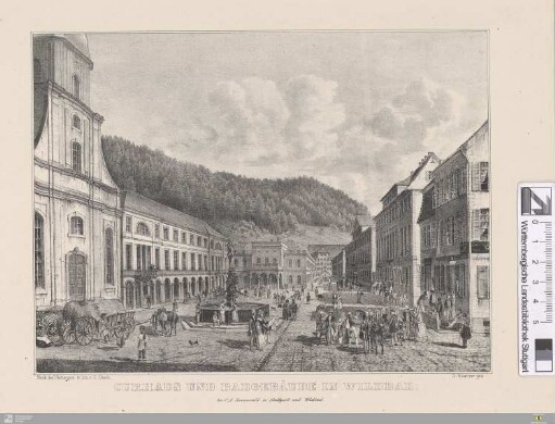 Curhaus und Badgebäude in Wildbad
