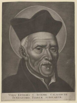 Bildnis des Iosephus Calasanctius