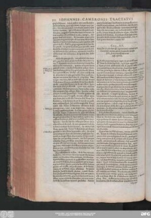Cap. XX. Perversam & ridiculam esse argumentandi rationem quâ Romanenses utuntur, quum ex promißis Ecclesiae factis, se non erravisse nec errare posse inferunt.