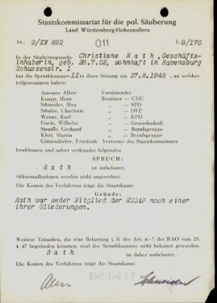 Rath, Christiane