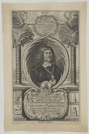 Bildnis des Benedictus Carpzovius