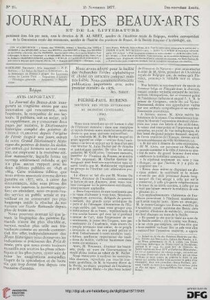Nr. 21 (15 Novembre 1877)