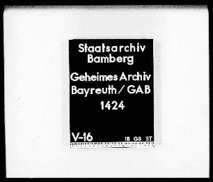 Reichstags-Sachen