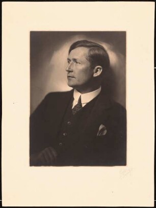 Portrait Gustav Allinger: Portrait von Gustav Allinger