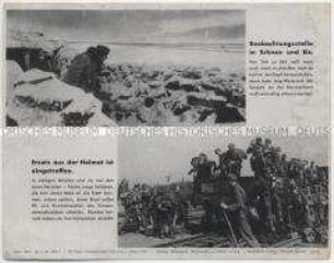 Bildtafel mit Pressefotos aus dem Zweiten Weltkrieg als Beilage der "Niedersächsischen Tageszeitung" (Serie 1594b, Bild 6)