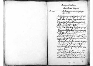 Erlass des Ministerium des Inneren (Nr. 3022): Die Unruhen in standes-und grundherrlichen Gütern betreffend, 10.03.1848, Bl. 44.